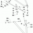 BEARCAT 7000 XT GRAY INTERNATIONAL [S2019BCUWTOSU] A-arm and sway bar assembly [106145]