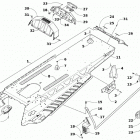 BEARCAT 7000 XT GRAY INTERNATIONAL [S2019BCUWTOSU] Tunnel and snowflap assembly [106158]