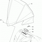 BEARCAT 7000 XT GRAY INTERNATIONAL [S2019BCUWTOSU] Windshield and instruments assemblies [106791]