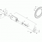 LYNX LT BLACK [S2019LXDLTUSB] Electric start - starter motor assembly [104068]