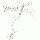 LYNX LT BLACK [S2019LXDLTUSB] Steering post assembly [93023]