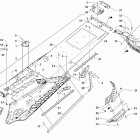 M 8000 MOUNTAIN CAT 162 PURPLE [S2019M8HDEUSF] Tunnel and snowflap assembly [107192]