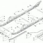 M 8000 MOUNTAIN CAT ES 153 BLACK [S2019M8HCMUSB] Slide rail and track assembly [107273]