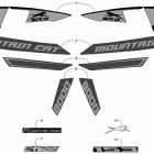 M 8000 MOUNTAIN CAT ES 153 BLACK INTERNATIONAL [S2019M8HCMOSB] Decals [107279]