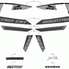 M 8000 MOUNTAIN CAT ES 162 BLACK [S2019M8HEDUSB] Decals [107200]