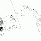M 8000 MOUNTAIN CAT ES 162 PURPLE INTERNATIONAL [S2019M8HEDOSF] Rear suspension front arm shock absorber [105366]