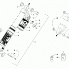 M 8000 MOUNTAIN CAT ES 162 PURPLE INTERNATIONAL [S2019M8HEDOSF] Rear suspension rear arm shock absorber [105145]