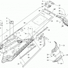 M 8000 MOUNTAIN CAT ES 162 PURPLE INTERNATIONAL [S2019M8HEDOSF] Tunnel and snowflap assembly [107284]