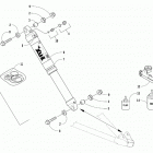 M 8000 SNO PRO 153 (2.6) GREEN [S2019M8HSPUSG] Front suspension shock absorber assembly [105227]