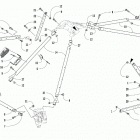 M 8000 SNO PRO 153 (3.0) ORANGE [S2019M8HM3USO] Steering support assembly [105241]
