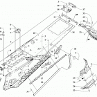 M 8000 SNO PRO 153 (3.0) ORANGE [S2019M8HM3USO] Tunnel and snowflap assembly [107658]