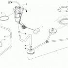 M 8000 SNO PRO ES 153 (2.6) GREEN [S2019M8HMPUSG] Fuel pump assembly [105190]