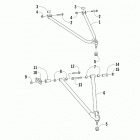 NORSEMAN 3000 154 GRAY [S2019BCTXPUSU] A-arm assembly [106432]