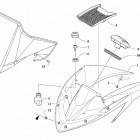 NORSEMAN 6000 ES 154 GRAY INTERNATIONAL [S2019BCDXPOSU] Windshield and instruments assemblies [107596]