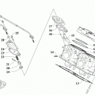 NORSEMAN 6000 X ES 153 GRAY [S2019BCDLDUSU] Cylinder and head assembly [107222]