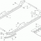 NORSEMAN 8000 X ES 153 GRAY [S2019BCHLDUSU] Slide rail and track assembly [107568]