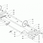PANTERA 7000 XT LTD BLACK INTERNATIONAL [S2019PTUWLOSB] Articulating skid frame assembly [106817]