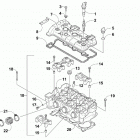 PANTERA 7000 XT LTD BLACK INTERNATIONAL [S2019PTUWLOSB] Cylinder head assembly [102476]