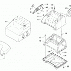 PANTERA 7000 XT LTD BLACK INTERNATIONAL [S2019PTUWLOSB] Third seat and storage assemblies [102875]