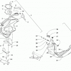 XF 8000 CROSS COUNTRY LTD ES 137 BLACK [S2019ZXHCCUSB] Skid plate assembly [106991]