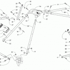 XF 8000 HIGH COUNTRY LTD ES 141 BLACK [S2019X8HHCUSB] Steering support assembly [106010]