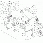 XF 9000 HIGH COUNTRY LTD 153 BLACK [S2019X9XHIUSB] Exhaust assembly [105158]