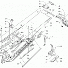 XF 9000 HIGH COUNTRY LTD 153 BLACK INTERNATIONAL [S2019X9XHIOSB] Tunnel and snowflap assembly [106843]