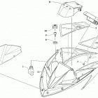 XF 9000 HIGH COUNTRY LTD 153 BLACK INTERNATIONAL [S2019X9XHIOSB] Windshield and instruments assemblies [106845]