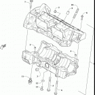 ZR 6000 R SX GREEN INTERNATIONAL [S2019ACDPROSG] Crankcase assembly [107495]