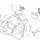 ZR 6000 R SX GREEN INTERNATIONAL [S2019ACDPROSG] Hood, windshield, and instruments assemblies [107481]