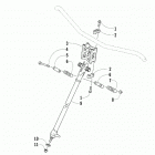 ZR 6000 R SX GREEN INTERNATIONAL [S2019ACDPROSG] Steering post assembly [106230]