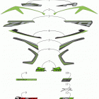 ZR 6000 SNO PRO ES 137 GREEN [S2019ZXDSPUSG] Decals [107291]