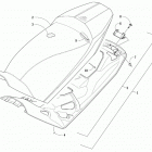 ZR 7000 137 GREEN [S2019ZXULXUSG] Seat assembly [106781]