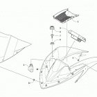 ZR 7000 137 GREEN [S2019ZXULXUSG] Windshield and instruments assemblies [106778]