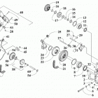 ZR 7000 LTD 137 GREEN [S2019ZXULEUSG] Chain case assembly [105636]