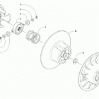 ZR 7000 LTD 137 iACT GREEN [S2019ZXUQSUSG] Driven clutch [106761]
