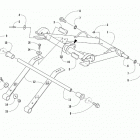 ZR 7000 LTD 137 iACT GREEN [S2019ZXUQSUSG] Rear suspension front arm assembly [106457]
