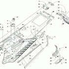 ZR 7000 LTD 137 iACT GREEN [S2019ZXUQSUSG] Tunnel and snowflap assembly [106833]