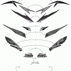 ZR 8000 LTD ES 129 BLACK [S2019ZRHLEUSB] Decals [107087]