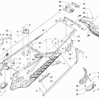 ZR 8000 SNO PRO ES 129 GREEN [S2019ZRHSPUSG] Tunnel and snowflap assembly [107814]