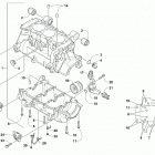 ZR 9000 LTD 137 GREEN [S2019ZXXLEUSG] Crankcase assembly [104546]