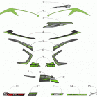 ZR 9000 SNO PRO 129 GREEN [S2019ZRXSPUSG] Decals [106974]