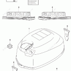 DF 2.5L КАПОТ ДВИГАТЕЛЯ
