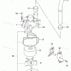 DF 150ATX WATER PUMP (DF200AT)(DF200AST)(DF175AT)(DF150AT)