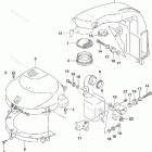 DF 175APX SILENCER / RING GEAR COVER