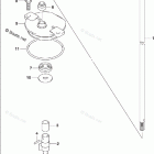 DF 175AZX CLUTCH ROD (DF200AZ)(DF175AZ)(DF150AZ)