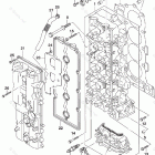 DF 175AZX CYLINDER HEAD (DF200AT)(DF200AZ)(DF200AST)(DF175AT)(DF17...
