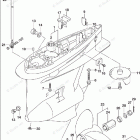 DF 175AZX GEAR CASE (DF200AZ)(DF175AZ)(DF150AZ)