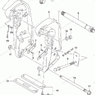 DF 250TX CLAMP BRACKET (DF225T)(DF225Z)(DF250T)(DF250Z)