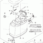 DF 250ZXX ENGINE COVER (DF250T)(DF250Z)